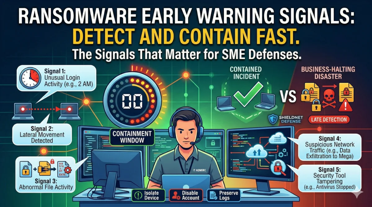 Visual Examples Detecting Ransomware Early Warning Signals: How to Detect and Contain Ransomware Fast ...